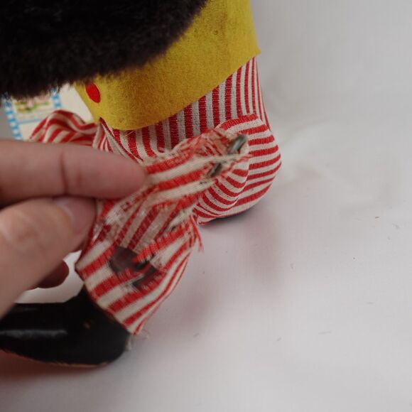 Vintage Daishin Musical Jolly Chimp Clapping Cymbal Monkey Box Working Original - Picture 6 of 16